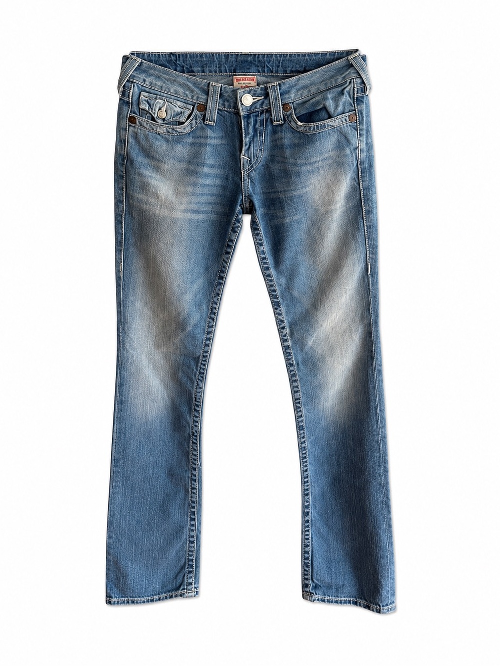 True Religion Billy Jeans | Low Rise Bootcut Denim Vintage Y2K | Women’s Size 28